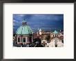 Church Of St. Francis And Rooftops And Towers Of Old Town, Prague, Czech Republic by Richard Nebesky Limited Edition Pricing Art Print