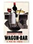Wagon Bar by Adolphe Mouron Cassandre Limited Edition Print