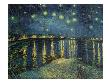 Starry Night Over The Rhone by Vincent Van Gogh Limited Edition Print