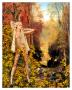 Blodeuwedd And Gwydion by Howard David Johnson Limited Edition Print