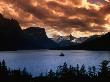 Sunrise Over Wild Goose Island And Saint Mary Lake, Glacier National Park, Usa by John Elk Iii Limited Edition Pricing Art Print