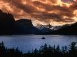 Sunrise Over Wild Goose Island And Saint Mary Lake, Glacier National Park, Usa by John Elk Iii Limited Edition Print
