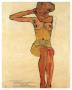 Seated Nude by Egon Schiele Limited Edition Pricing Art Print