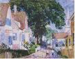 Street In Provincetown by Gifford Beal Limited Edition Print