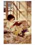 Books In Winter by Jessie Willcox-Smith Limited Edition Pricing Art Print