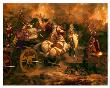 Cuchulainn's War Chariot by Howard David Johnson Limited Edition Print