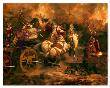 Cuchulainn's War Chariot by Howard David Johnson Limited Edition Pricing Art Print