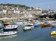 The Harbour, Mousehole, Cornwall, England, United Kingdom by Brigitte Bott Limited Edition Print