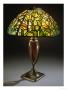 A Fine 'Tulip' Leaded Glass And Bronze Table Lamp by Daum Limited Edition Print