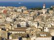 Corfu Old Town And St. Spyridonas Belltower From The New Fort, Corfu, Ionian Islands, Greece by Ellen Rooney Limited Edition Print