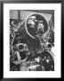 Workers Putting Together The Boiler Tube Portion Of An 0-8-0 Switching Locomotive by Andreas Feininger Limited Edition Print