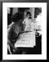 First Lady Jacqueline Kennedy Looking Over Blueprints While Continuing To Redecorate White House by Ed Clark Limited Edition Print