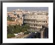 View From Altare Della Patria Of Colosseum, Rome, Lazio, Italy, Europe by Marco Cristofori Limited Edition Print