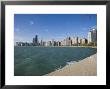 Near North Skyline And Gold Coast, From Lake Michigan, Chicago, Illinois, Usa by Amanda Hall Limited Edition Print