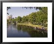 Gondola On Storrow Lagoon, Charles River, Boston, Massachusetts, New England, Usa by Amanda Hall Limited Edition Print