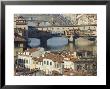 Ponte Vecchio, River Arno, Florence, Tuscany, Italy by Christian Kober Limited Edition Print