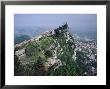 Castle Atop Mountain Peak, San Marino Republic by Gavin Hellier Limited Edition Print