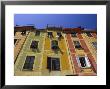 Colourful Trompe L'oeuil Facades By The Harbour, Portofino, Portofino Peninsula, Liguria, Italy by Ruth Tomlinson Limited Edition Print