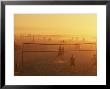 Beach Volleyball Game, Late Afternoon, Camps Bay, Cape Town, South Africa, Africa by Yadid Levy Limited Edition Print