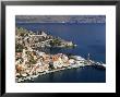 Harbour, Symi Town, Symi, Greece by Walter Bibikow Limited Edition Print