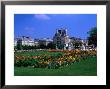 Garden Outside The Louvre Paris, France by John Hay Limited Edition Print
