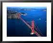 Aerial Of Golden Gate Bridge Over San Francisco Bay, San Francisco, Usa by Jim Wark Limited Edition Print