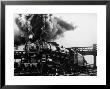 Railroad Steam Engine Billowing Smoke by Dorien Leigh Limited Edition Print