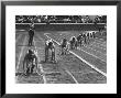 Penn Relay Races, College Students Crouched In Starting Position by George Silk Limited Edition Print