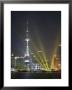 The Oriental Pearl Tower In The Pudong District At Night, Shanghai, China, Asia by Angelo Cavalli Limited Edition Print