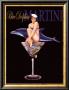 Blue Dolphin Martini by Ralph Burch Limited Edition Print