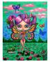 Butterfly Fairy Of The Waterlilies by Blonde Blythe Limited Edition Print