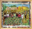 Sunflower Quilting Bee At Arles by Faith Ringgold Limited Edition Print