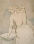 Elles - Femme Qui Se Lave by Henri De Toulouse-Lautrec Limited Edition Print