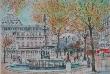 Paris, Place Du Theatre Francais by Rolf Rafflewski Limited Edition Pricing Art Print