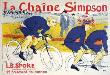 La Chaã®Ne Simpson by Henri De Toulouse-Lautrec Limited Edition Print