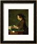 Boy Building A Castle Of Cards by Jean-Baptiste Simeon Chardin Limited Edition Print