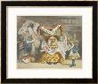 Alice And The Duchess In The Kitchen With The Duchess Who Is Holding A Baby by John Tenniel Limited Edition Print