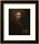 Self Portrait At Old Age, 1669 by Rembrandt Van Rijn Limited Edition Print