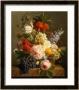 Still Life With Flowers And Fruit, 1827 by Jan Frans Van Dael Limited Edition Print