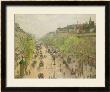 Boulevard Montmartre, Morning, Grey Day, 1897 by Camille Pissarro Limited Edition Print