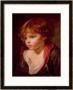 A Blond Haired Boy With An Open Shirt by Jean-Baptiste Greuze Limited Edition Print