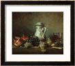 Raisins, Pomegranates And Coffee-Pot by Jean-Baptiste Simeon Chardin Limited Edition Pricing Art Print