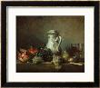 Raisins, Pomegranates And Coffee-Pot by Jean-Baptiste Simeon Chardin Limited Edition Print