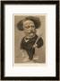 Alexandre Dumas Fils French Writer by Andrã© Gill Limited Edition Print