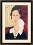 Portrait Of Madame Hanka Zborowska, 1917 by Amedeo Modigliani Limited Edition Print