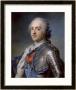 Portrait Of King Louis Xv 1748 by Maurice Quentin De La Tour Limited Edition Print