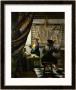 The Painter (Vermeer's Self-Portrait) And His Model As Klio by Jan Vermeer Limited Edition Pricing Art Print