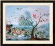 Tropical Birds In A Landscape by Jan Van Kessel Limited Edition Print