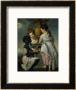 A Conversation Between Girls, Or Two Girls With Their Black Servant, 1770 by Joseph Wright Of Derby Limited Edition Pricing Art Print