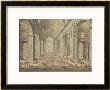 A Procession In St. Peter's, Rome by Giuseppe Vasi Limited Edition Print